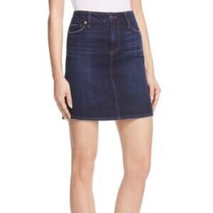 Paige Elaina Denim Skirt in Curtis